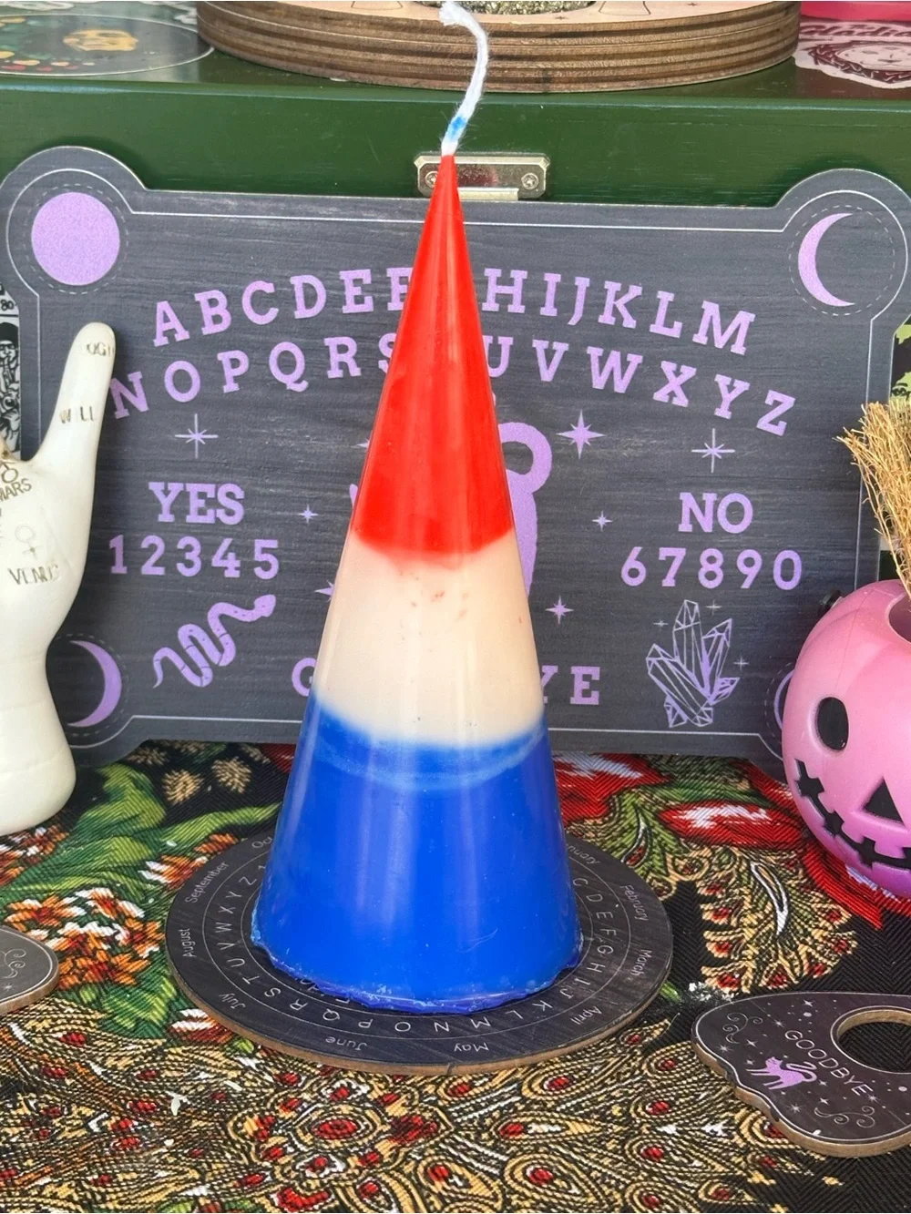Liberty Flame Cone Candle